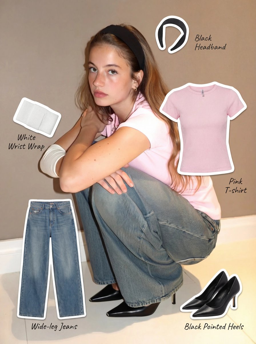 Clothing Item Cut-Out Sticker Prompt — example 1