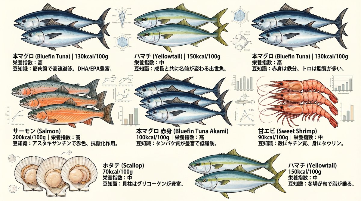 Food photo turned into creature-style nutrition poster — example 2