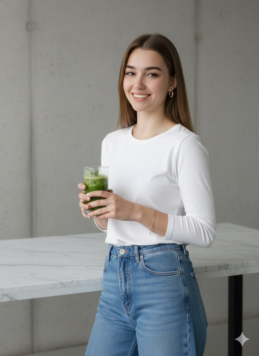 Modern Lifestyle Portrait with Strict Identity Lock — example 1