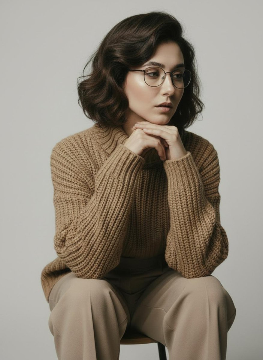 Minimalist Scandinavian Editorial Portrait Series — example 2