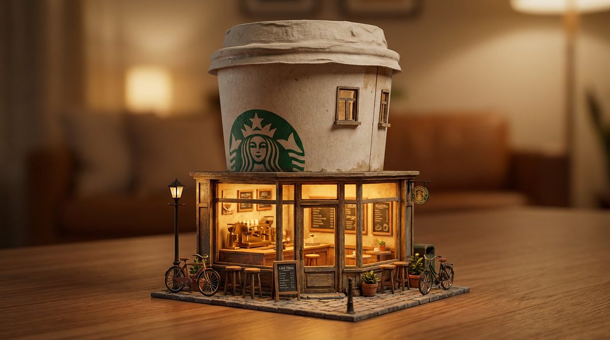 Product as Architecture Miniature Urban Scene — example 3