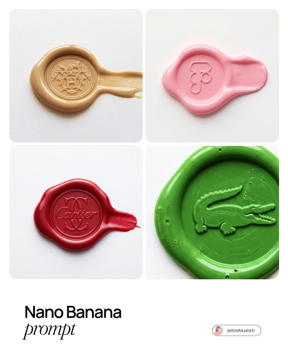 Tactile Wax Seal Logos — example 1