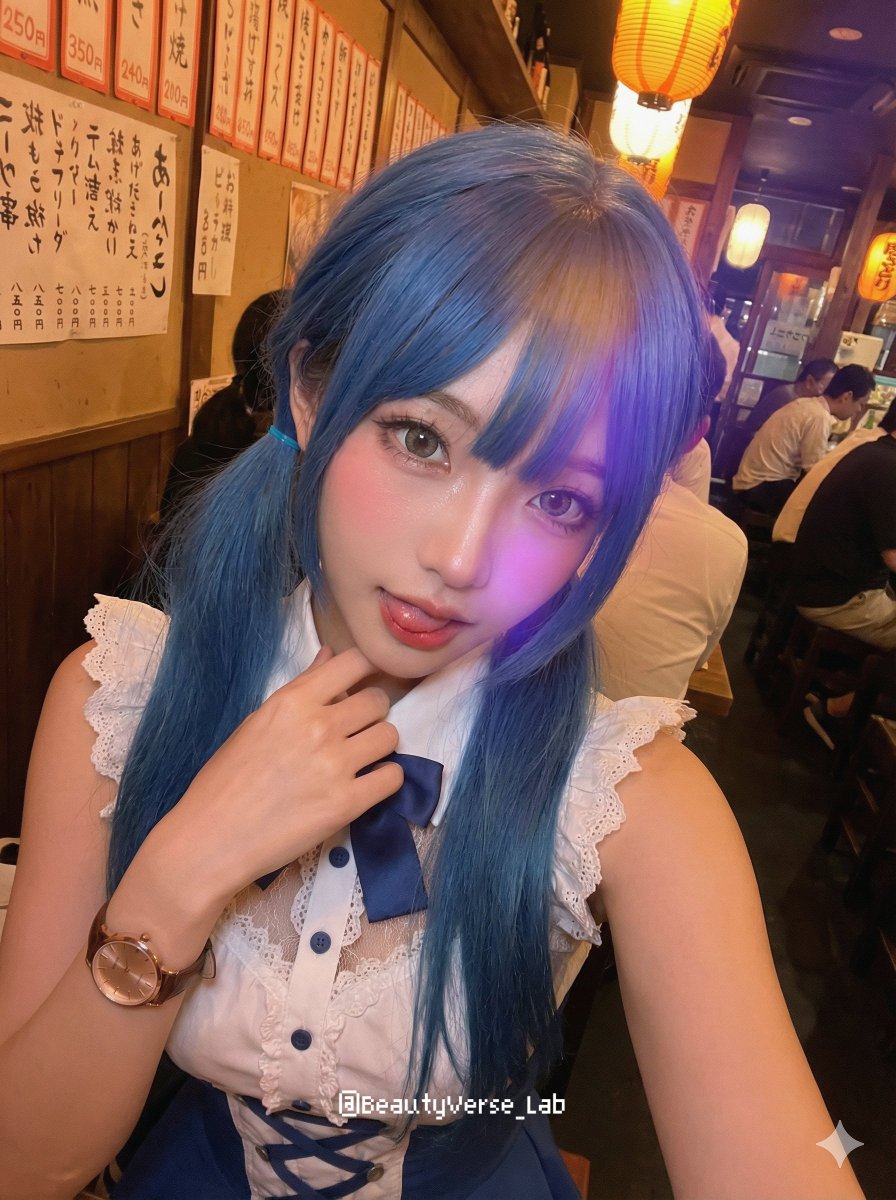 Tipsy Vibe Selfie Portrait Prompt (Character Lock) — example 1