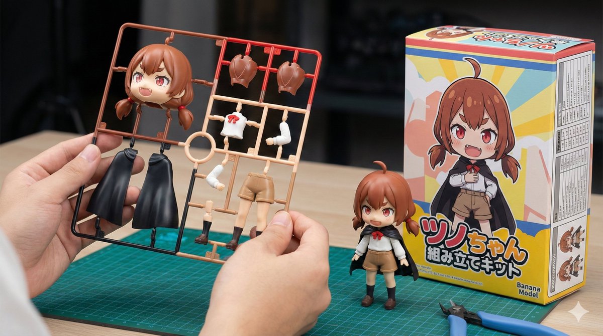 Plastic Model Kit Generation Prompt — example 1