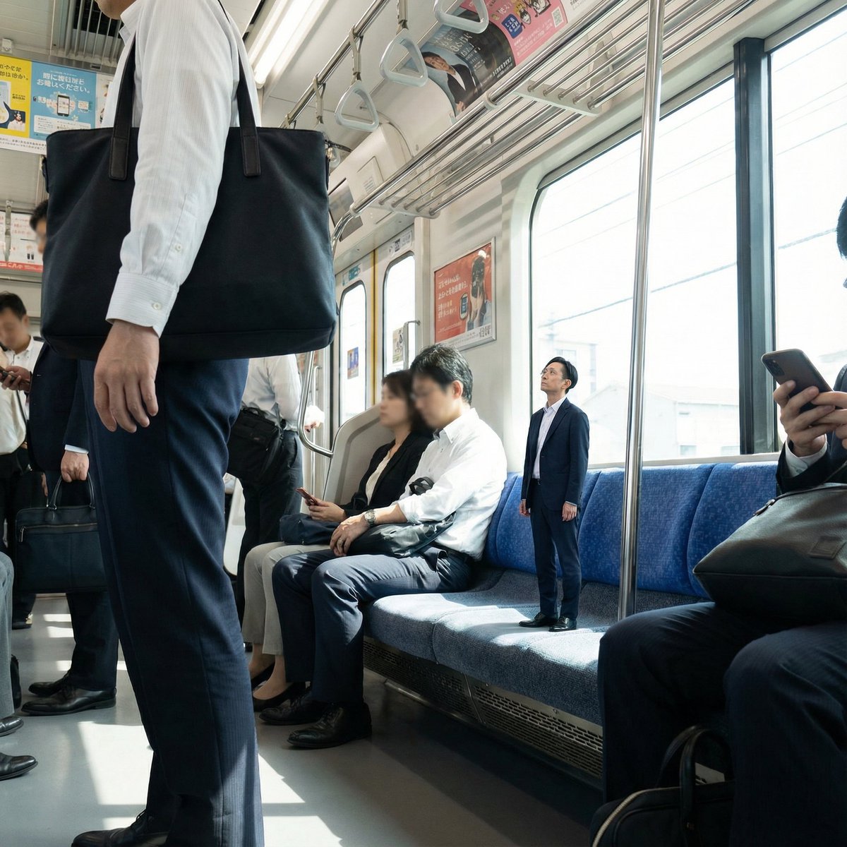 Miniature Person in Train Prompt — example 1
