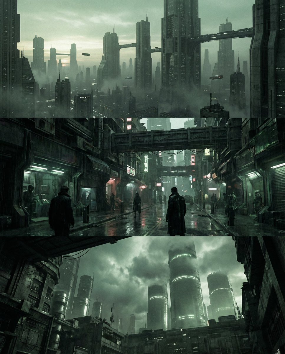 Sci-fi cinematic triptych and expansions — example 3