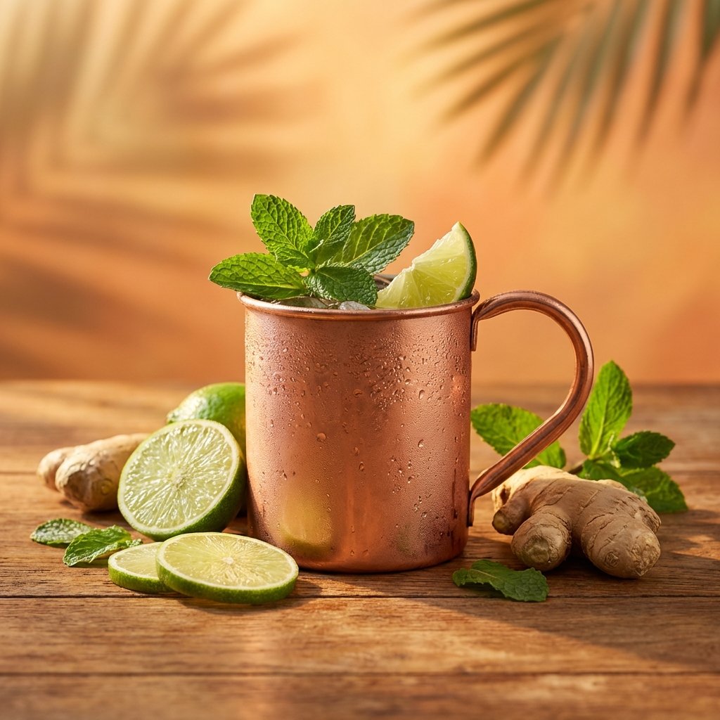 High-End Cocktail Visual Marketing Prompt — example 1