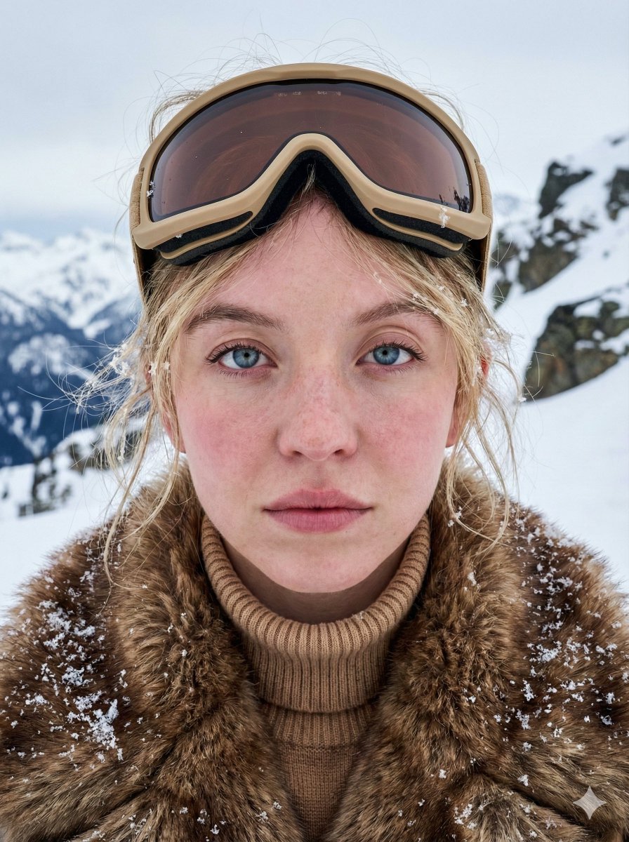 Structured JSON Prompt for Arctic Cinematic Portrait — example 1