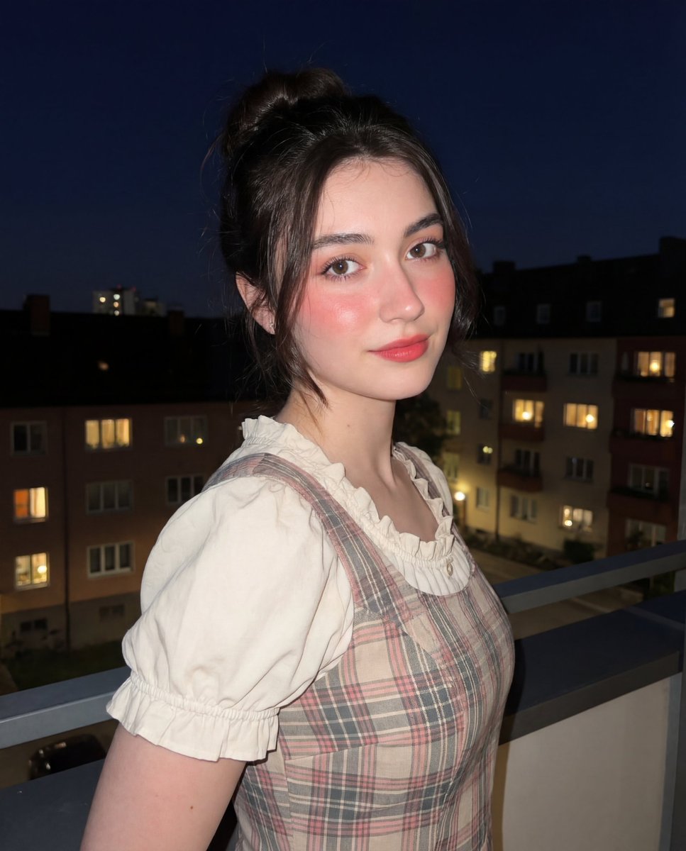 Soft-Glow Night Portrait with On-Camera Flash — example 1