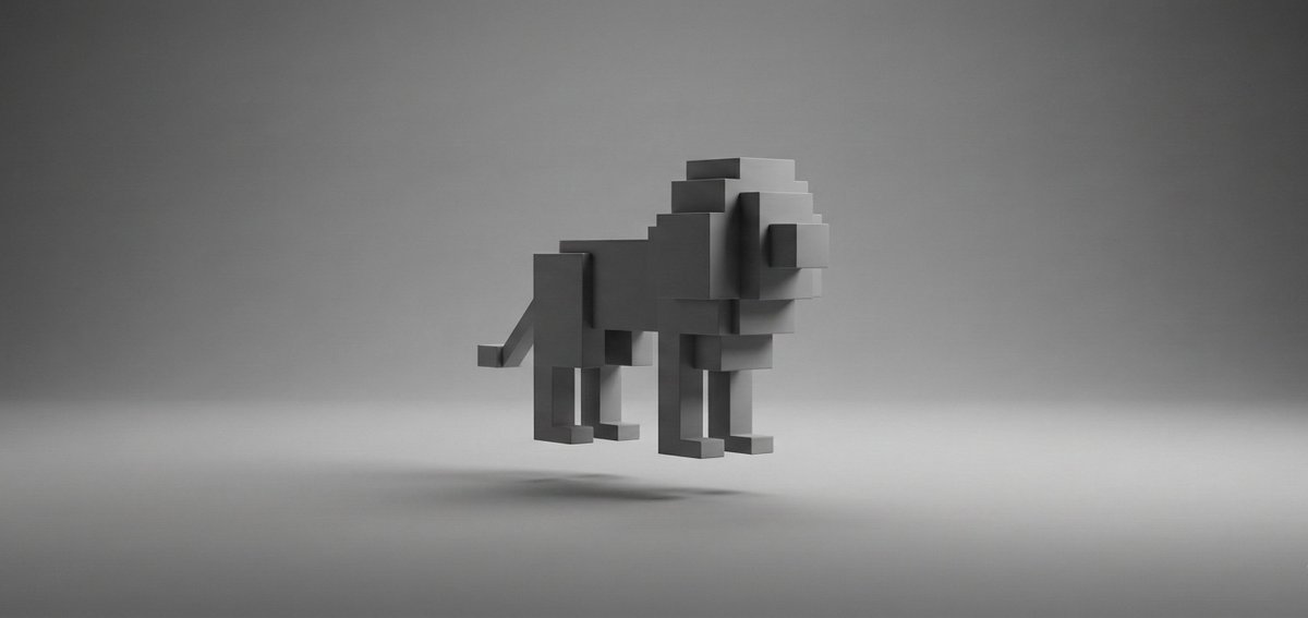 Abstract Geometry Portrait in Zen Space — example 2
