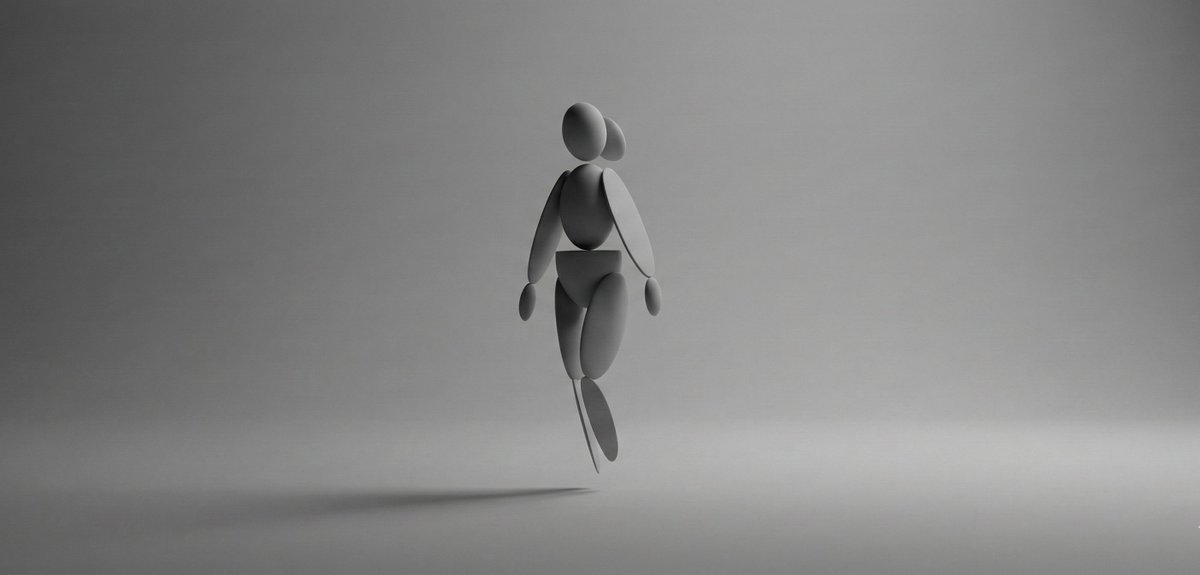 Abstract Geometry Portrait in Zen Space — example 4