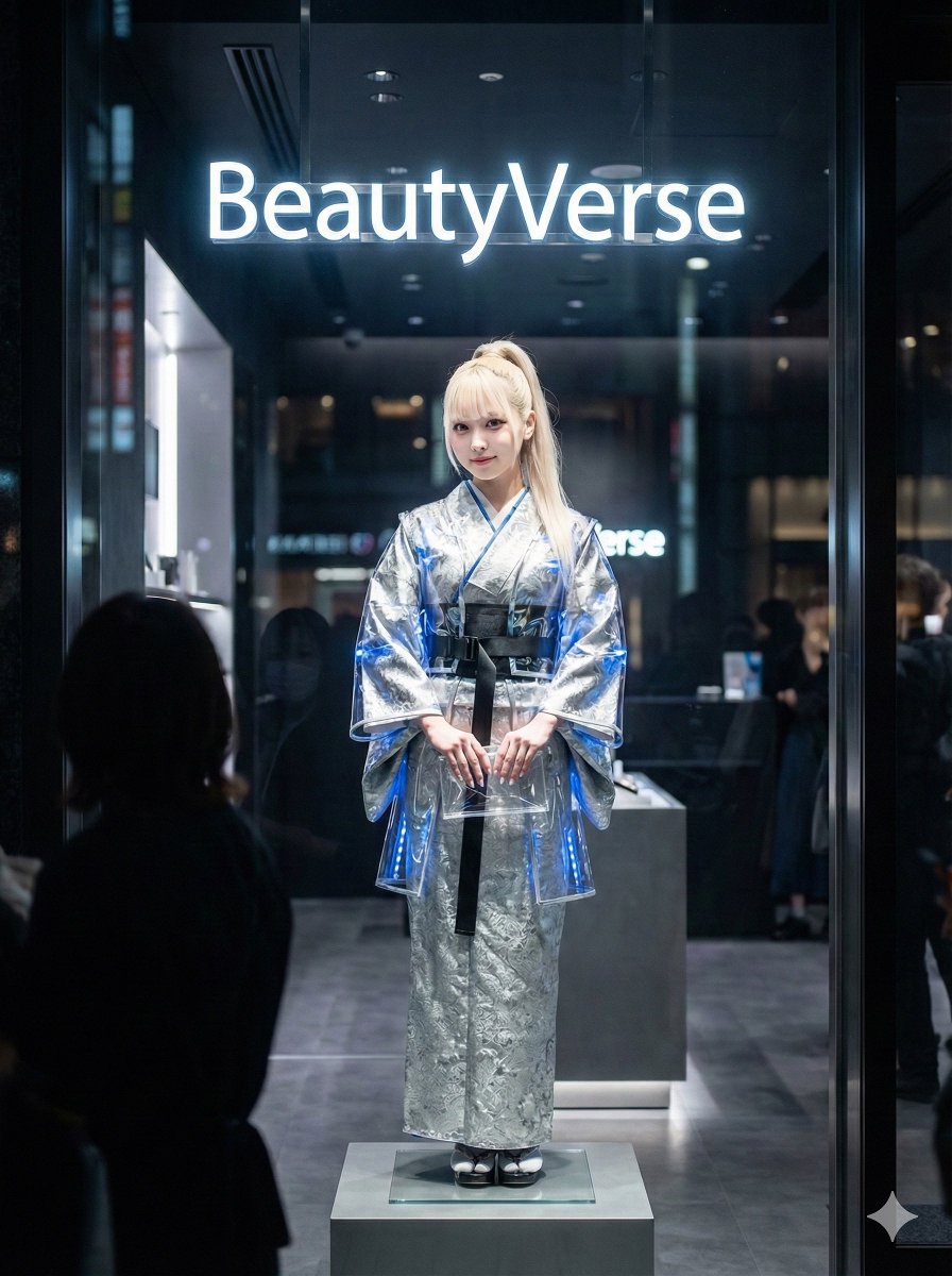 Futuristic Neo-Kimono Display Window Prompt (Part 1) — example 2