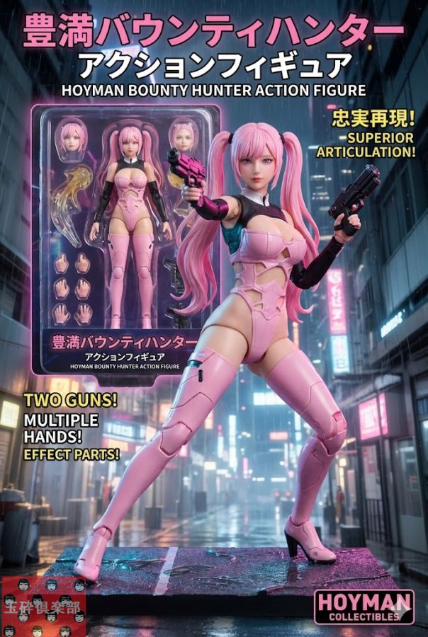 Action Figure Product Advertisement Image — example 1