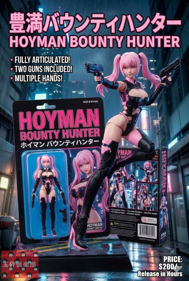 Action Figure Product Advertisement Image — example 2