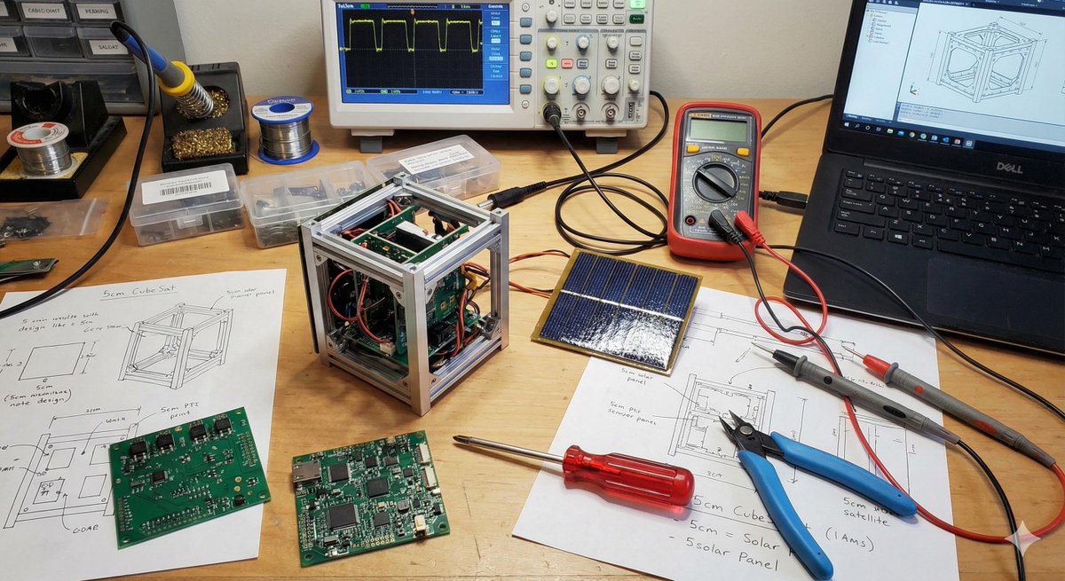 Generating Cubesat Satellite Images — example 1