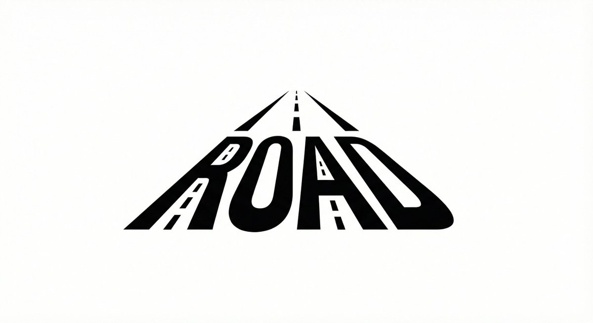 Minimalist Word-as-Object Logo Design — example 1