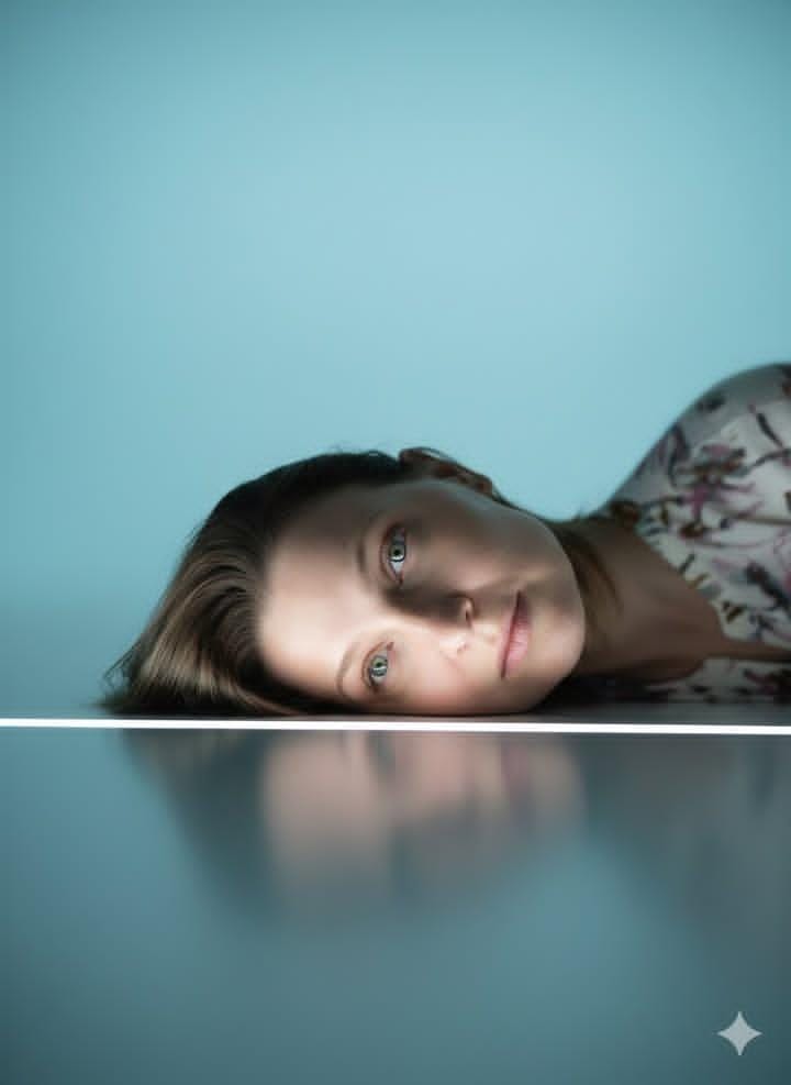 Identity-Locked Surreal Minimalist Editorial Portrait — example 1