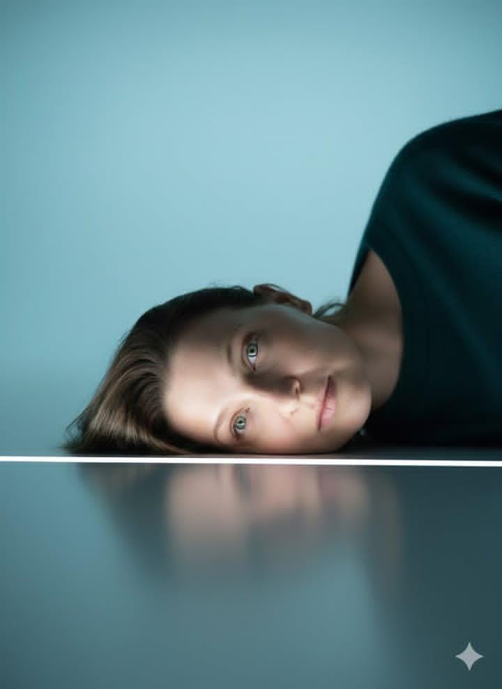 Identity-Locked Surreal Minimalist Editorial Portrait — example 2