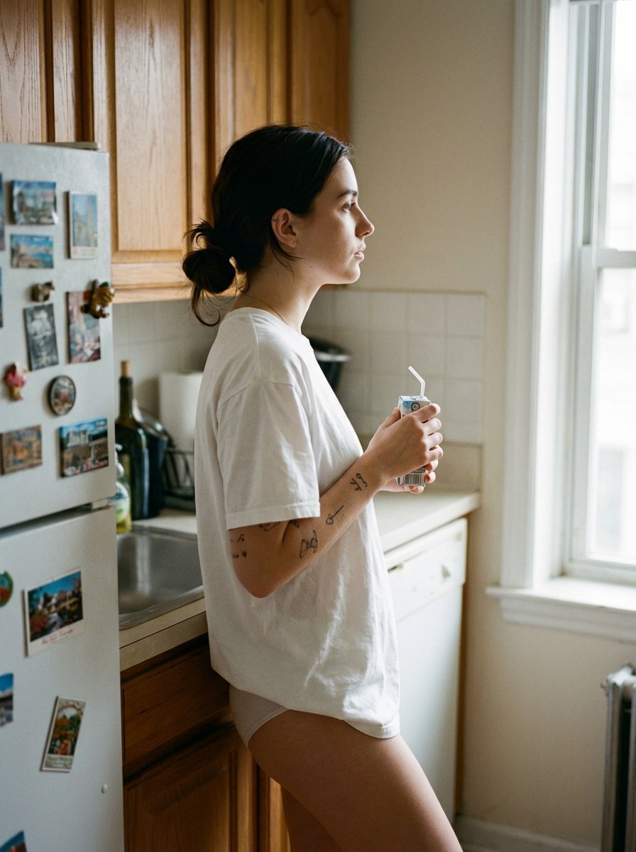 Candid Domestic Lifestyle Photography Prompt — example 2