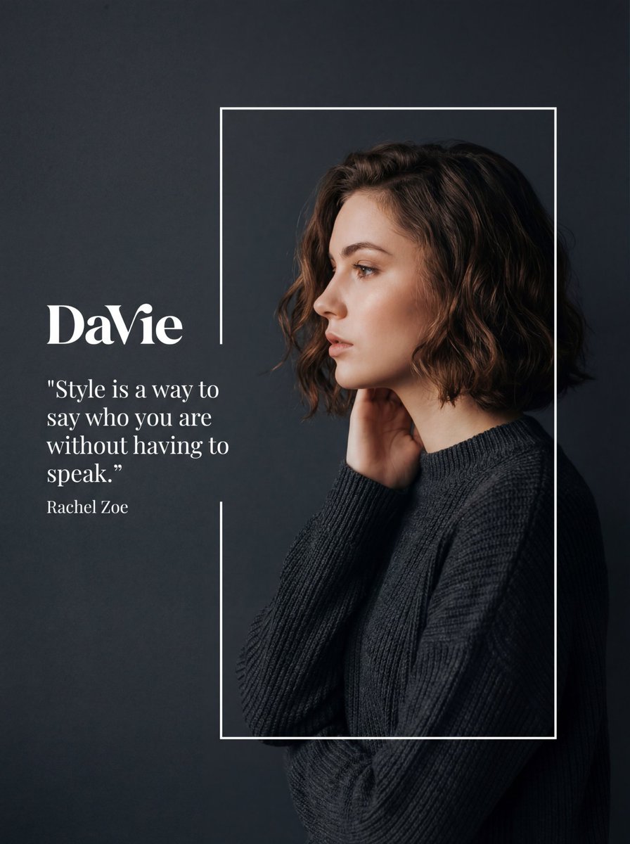 Fashion Editorial Portrait with Graphic Overlay Prompt — example 1