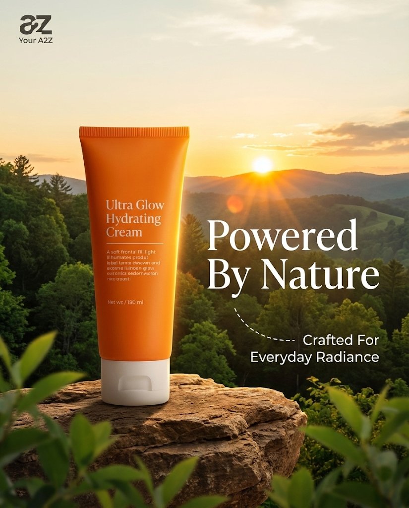 Golden Hour Product Photography on Rugged Rock — example 1