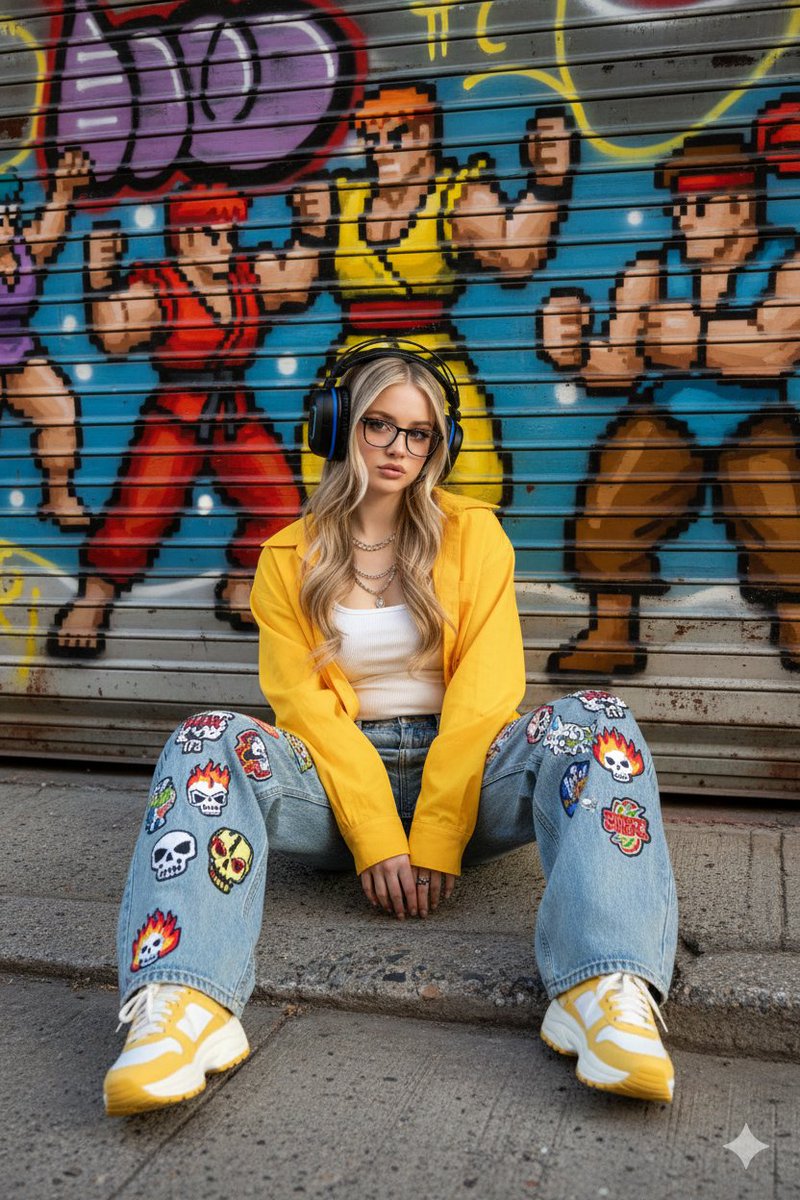 Urban Streetwear Portrait Prompt — example 1