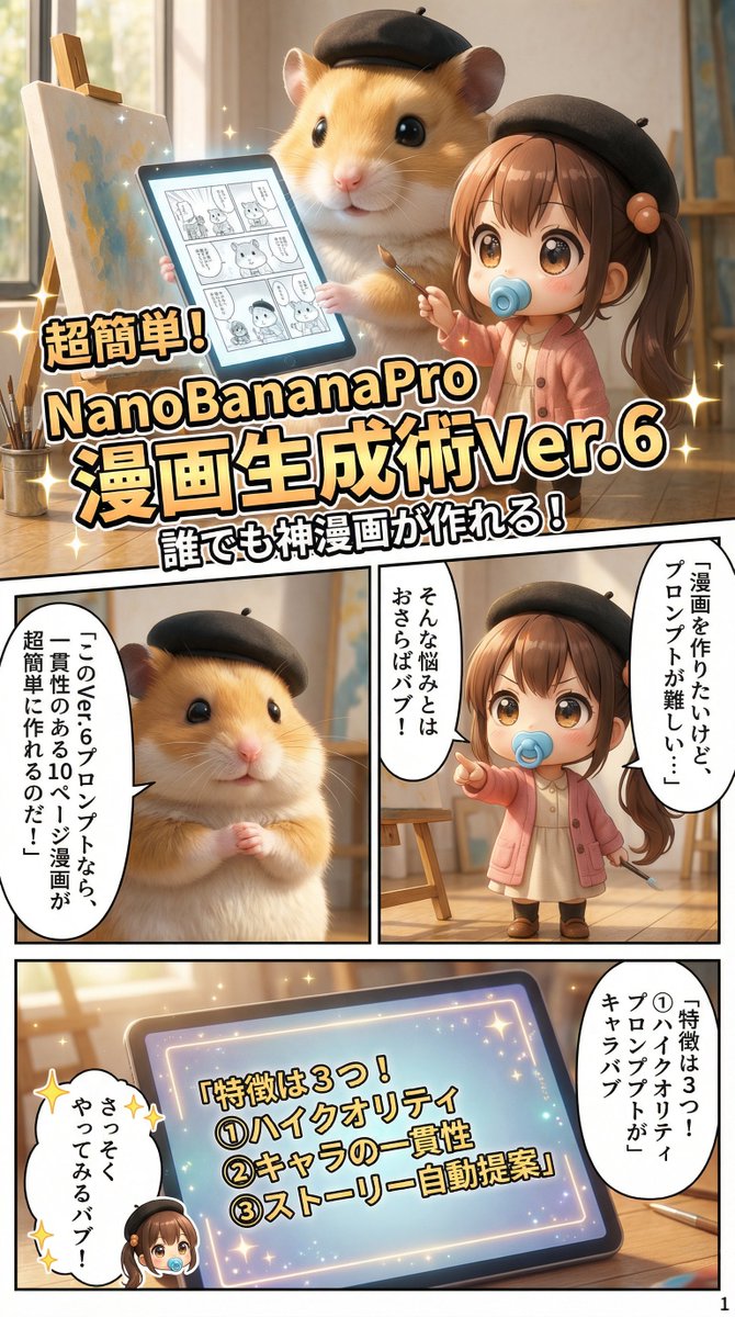 Gemini System Prompt for 10-Page Manga Generation in Nano Banana Pro — example 1
