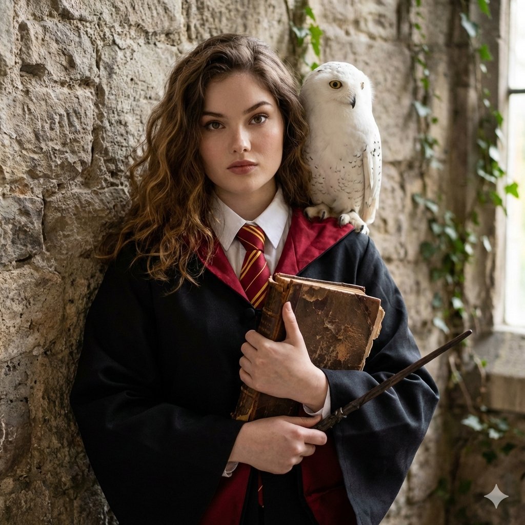 Hogwarts-Style Photoshoot Portrait — example 1