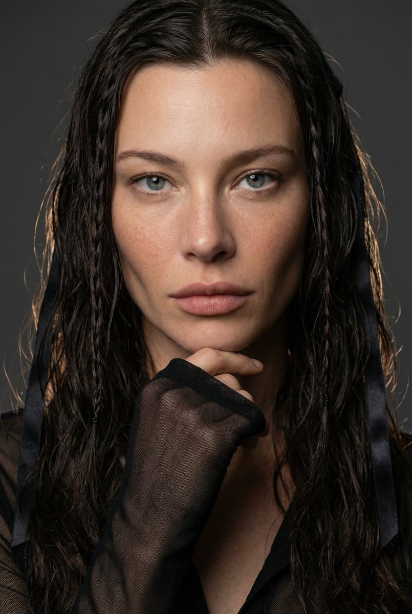 High-End Editorial Beauty Portrait — example 1