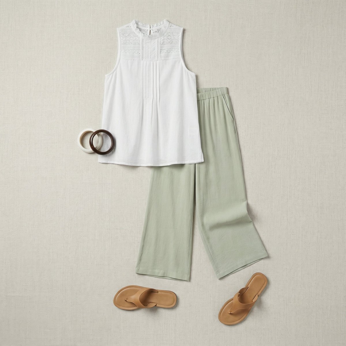 Flat Lay Fashion Editorial Image — example 1