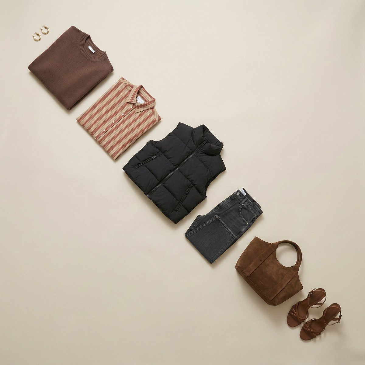 Flat Lay Fashion Editorial Image — example 2