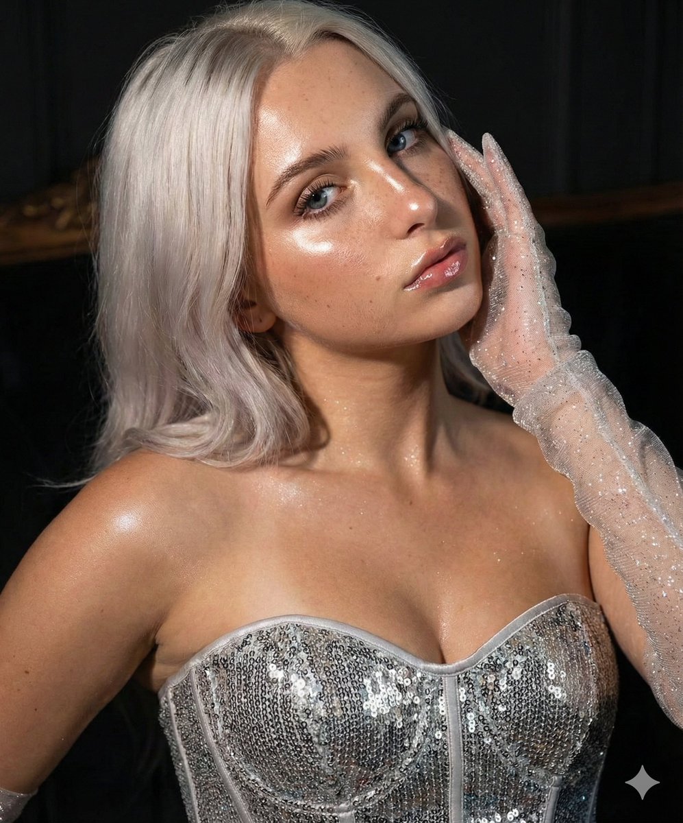 Ultra-realistic Glamour Portrait with Extreme Skin Detail — example 2
