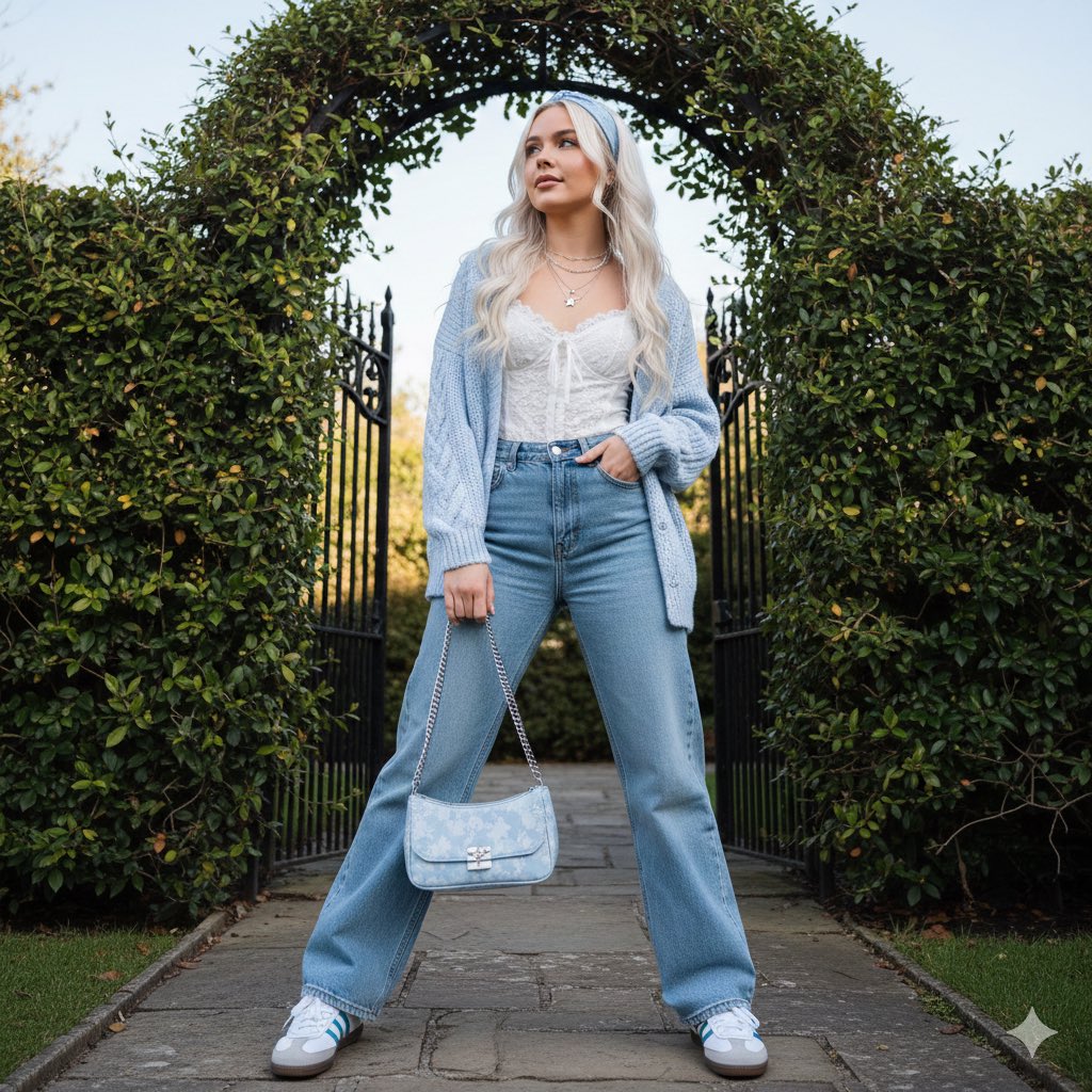 Photorealistic Soft Girl Aesthetic Fashion Shot — example 1