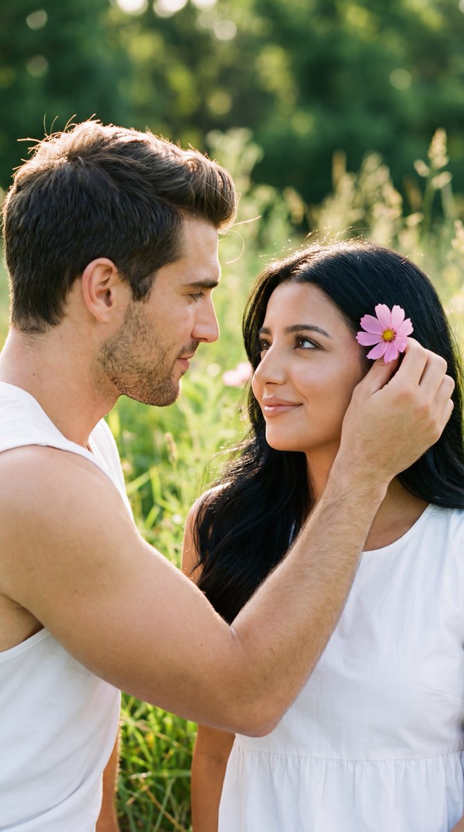 Intimate Golden Hour Romantic Film Still Prompt for Nano Banana Pro — example 1