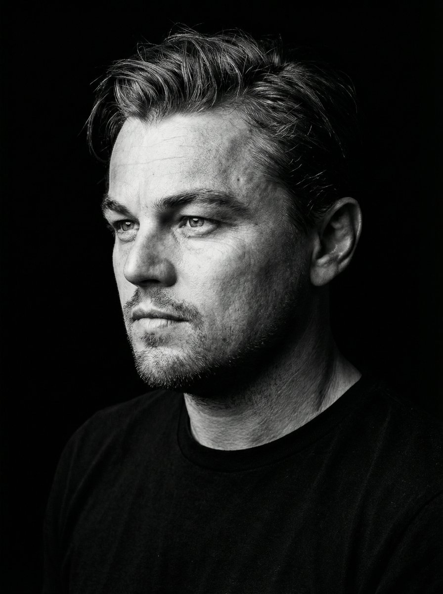 Minimalist Black and White Portrait Photography — example 2