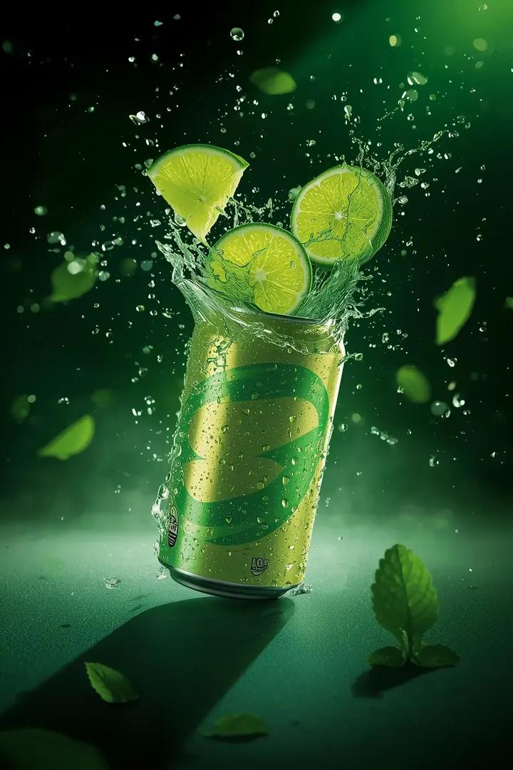 Ultra-Cinematic Beverage Advertising Shot — example 1
