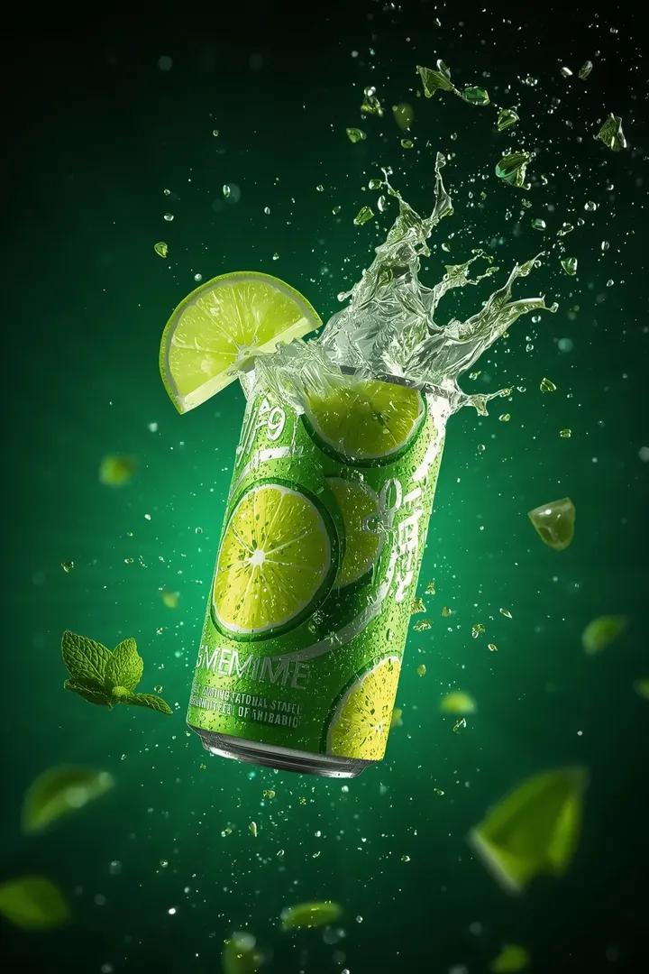 Ultra-Cinematic Beverage Advertising Shot — example 3