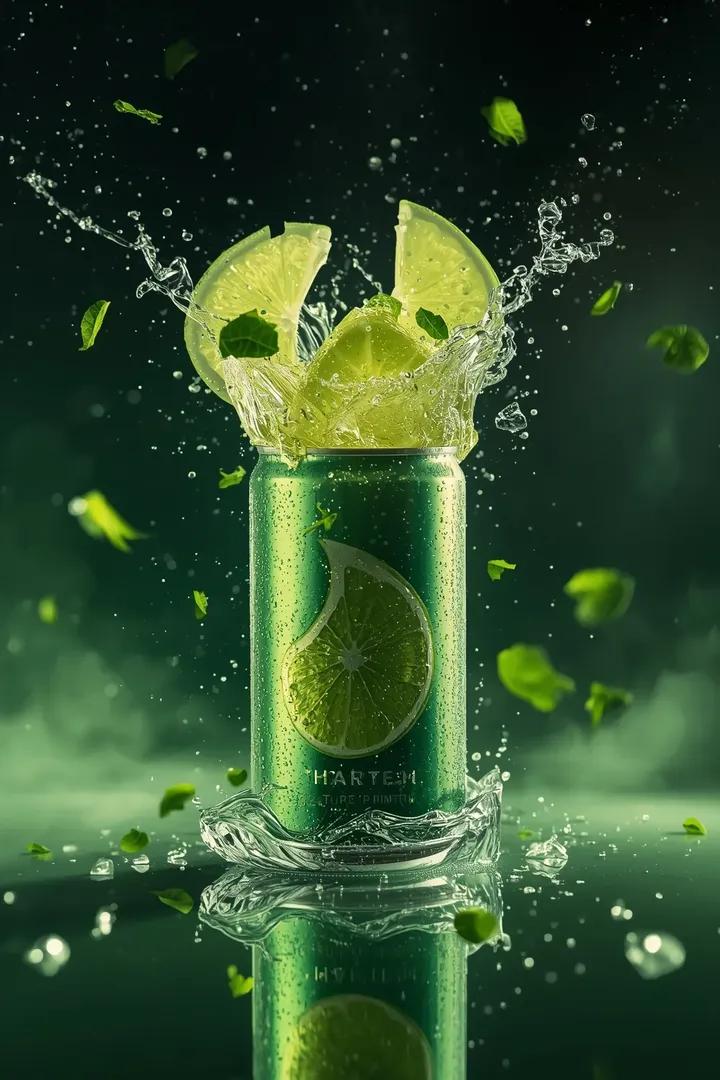 Ultra-Cinematic Beverage Advertising Shot — example 4