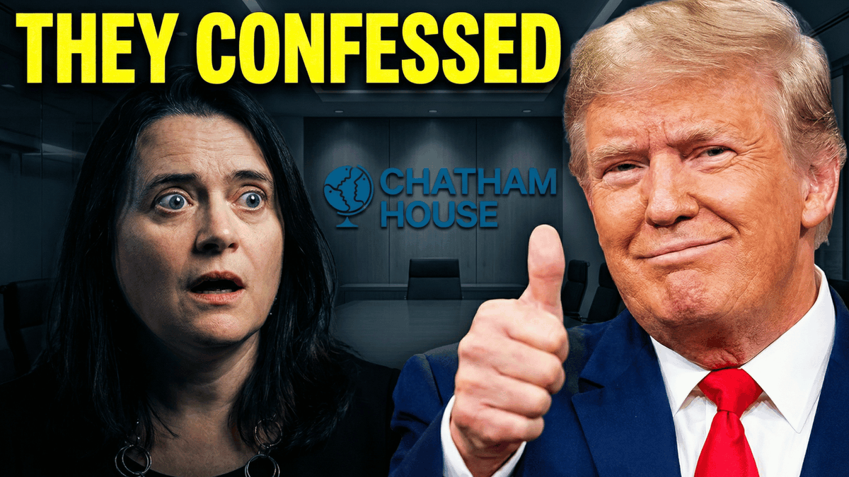 YouTube Thumbnail: Trump vs. Chatham House Reaction — example 1