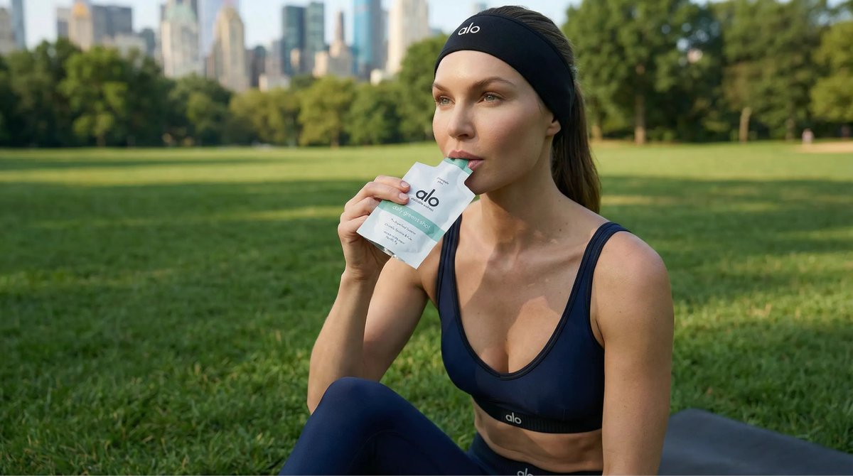 Cinematic Pilates Scene in Central Park — example 4