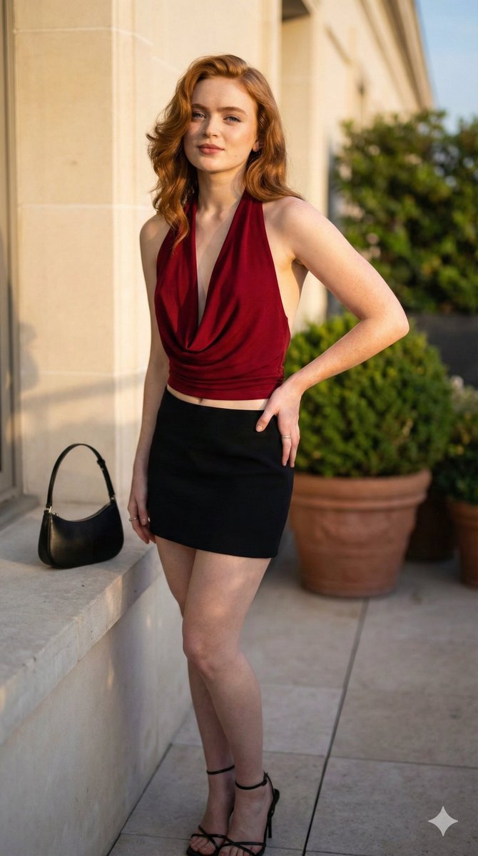 Image-to-Image Fusion for Ana de Armas Identity and Outfit Transfer — example 3