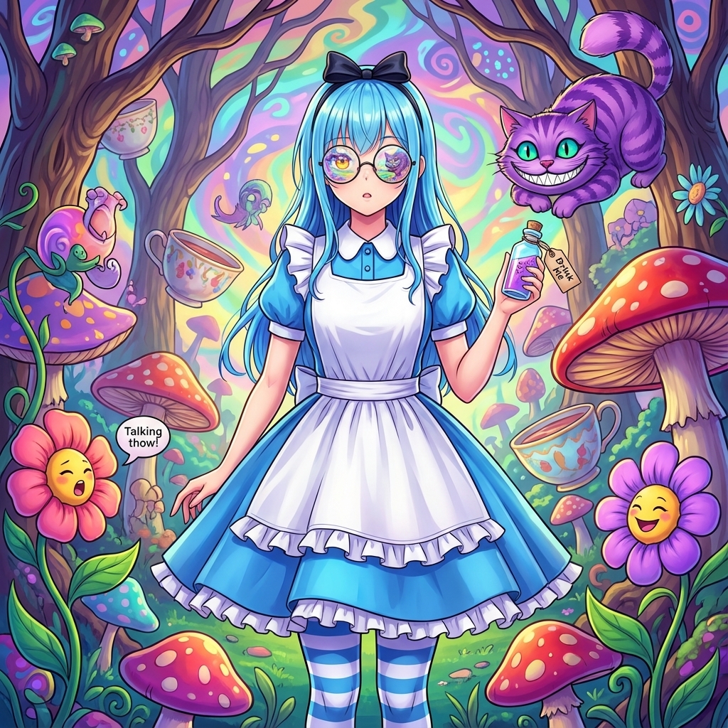 Alice in Wonderland Transformation Prompt — example 1