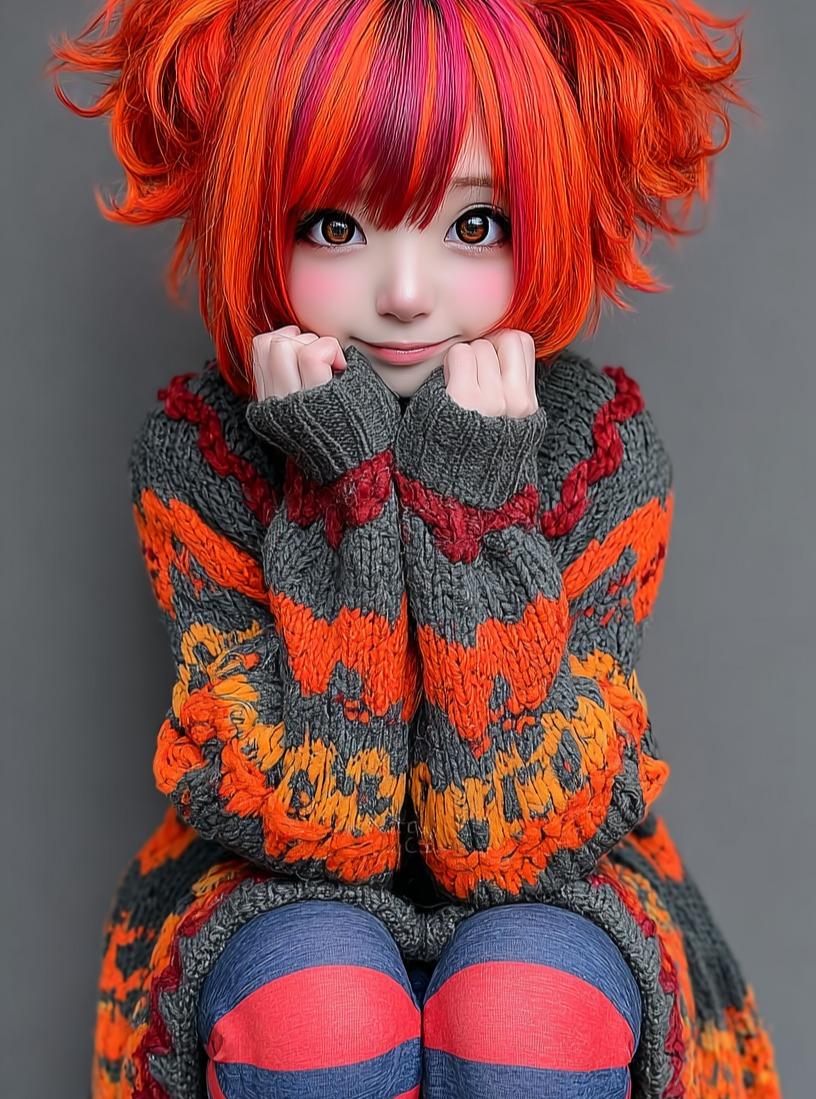 Kawaii Doll Magical Realism Character Portrait Prompt — example 1