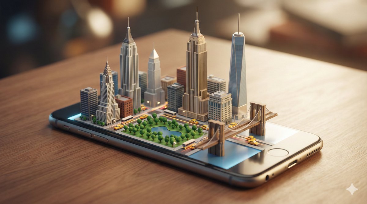 Object-Based Miniature City Diorama Prompt — example 2