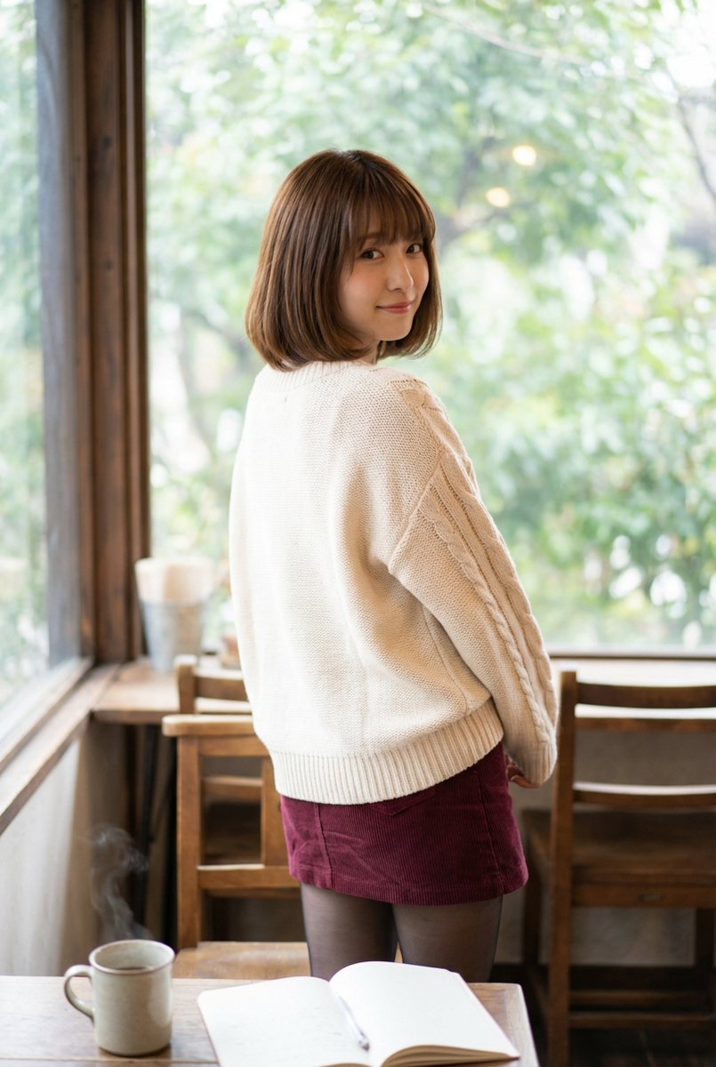 Japanese 'Girlfriend' Aesthetic Portrait Prompt — example 2