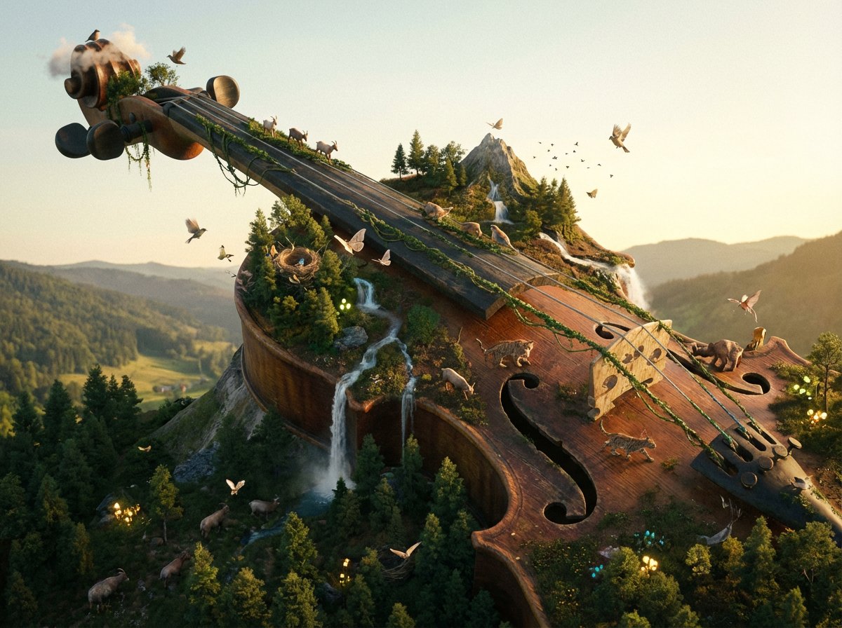 Object as Ecosystem / Manufactured as Wilderness Prompt — example 4