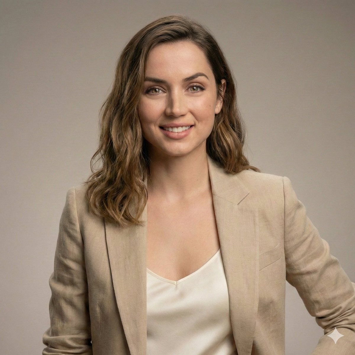 Minimalist Studio Fashion Portrait Prompt — example 2