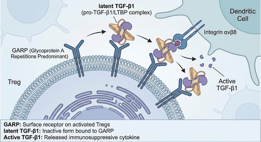 GARP biology for Tregs illustration — example 1