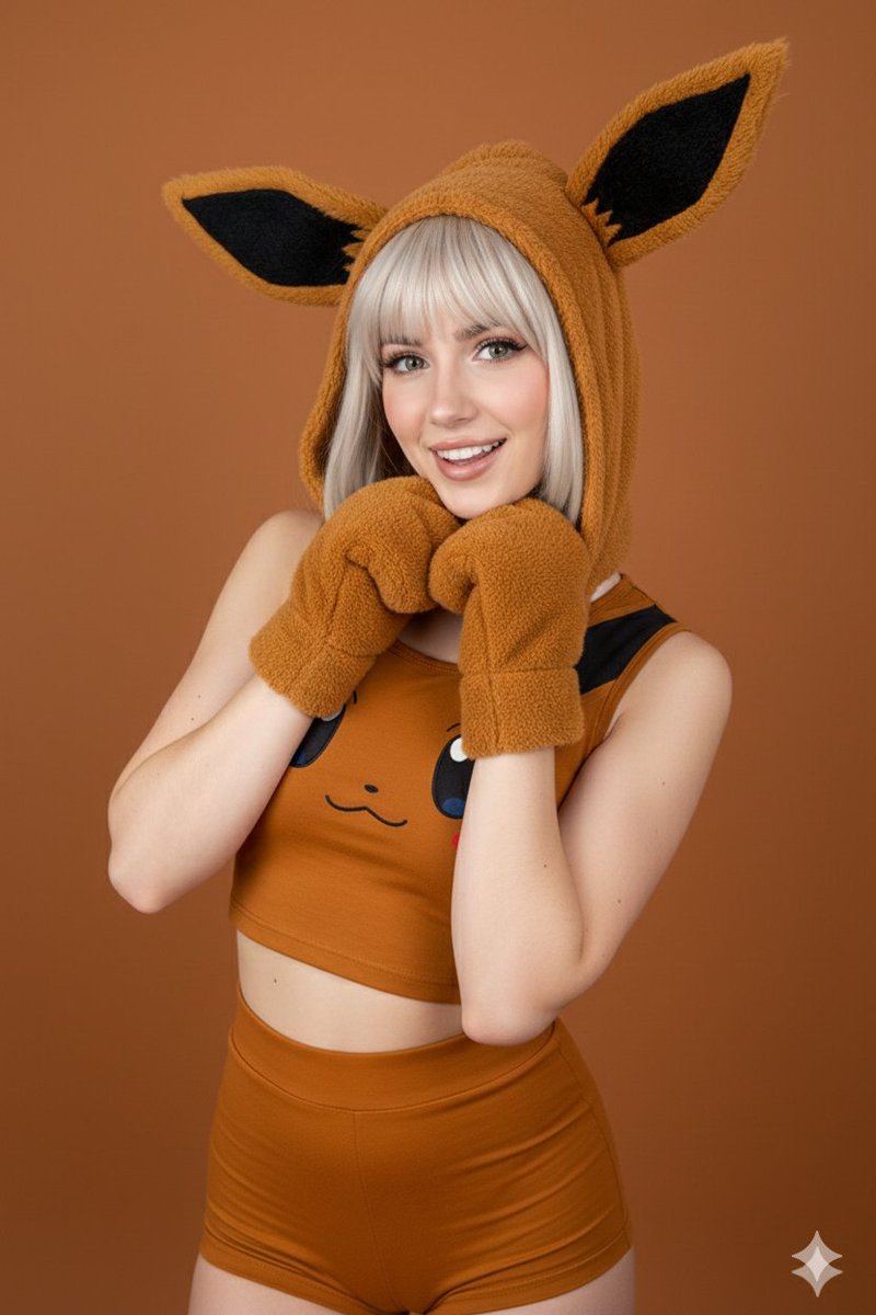 Ultra-photorealistic Eevee Cosplay Portrait — example 2