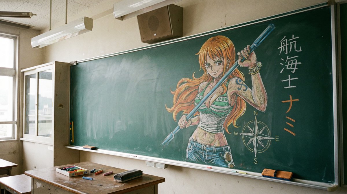 Nano Banana Pro Chalk Art Generation — example 2